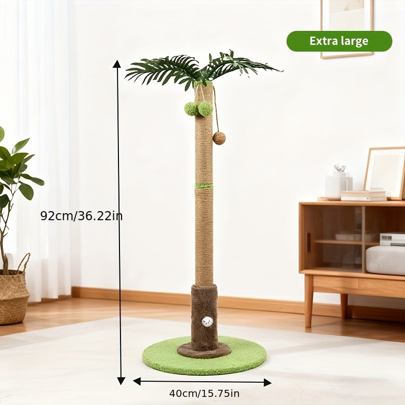 Cat Scratching Post 36.22” Palm Tree